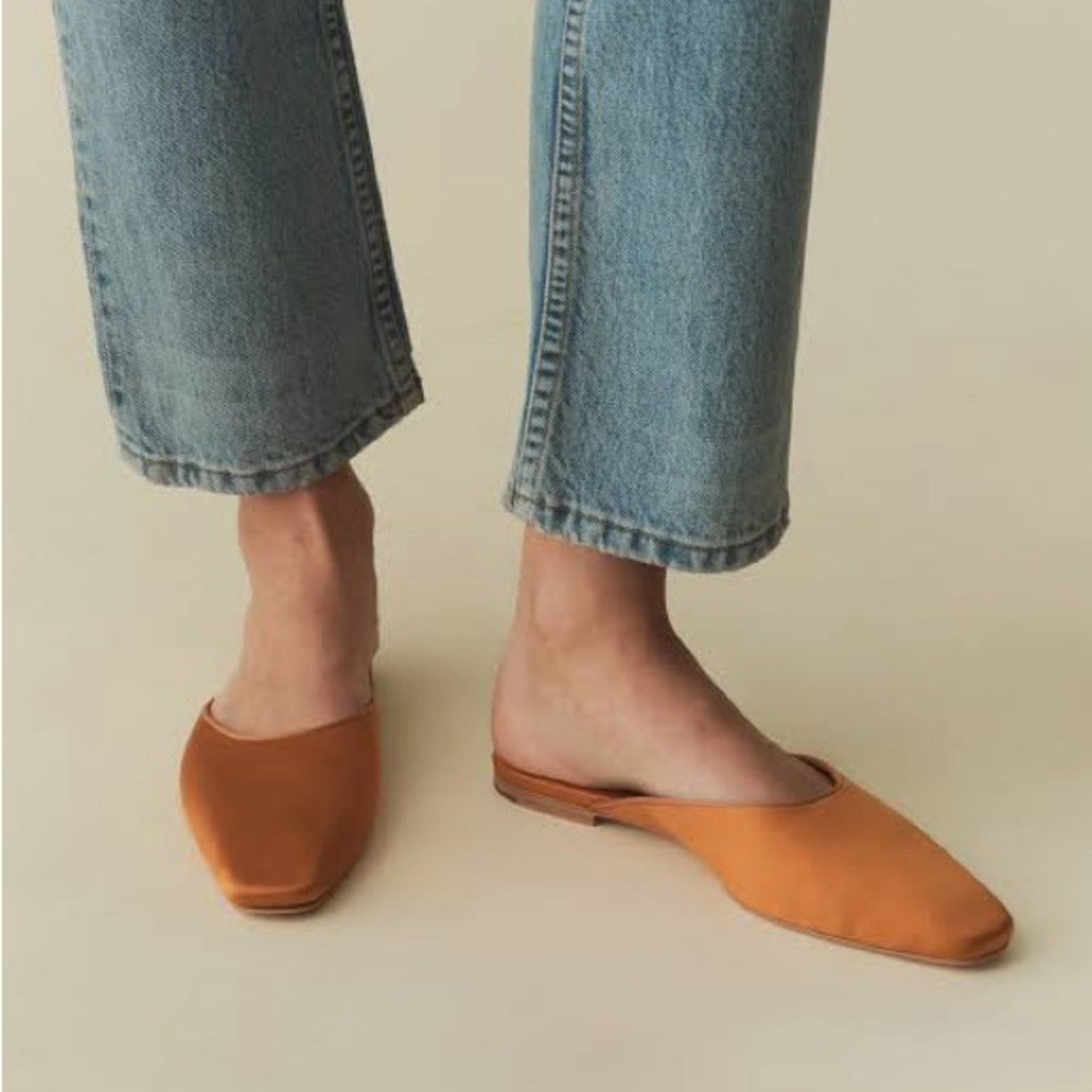 Doen Wren Mule Satin Paprika 35.5